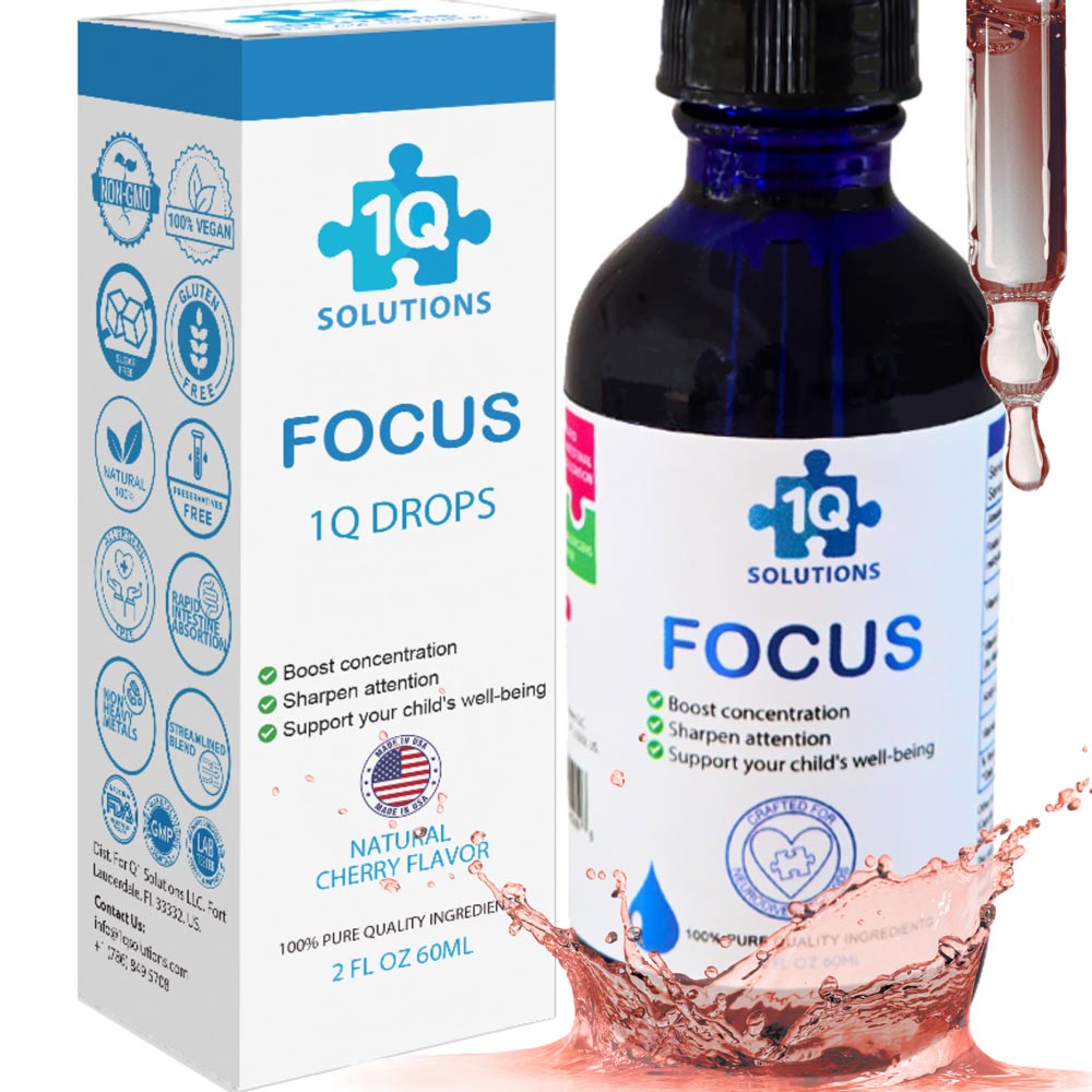1Q Focus Support Supplement for Kids