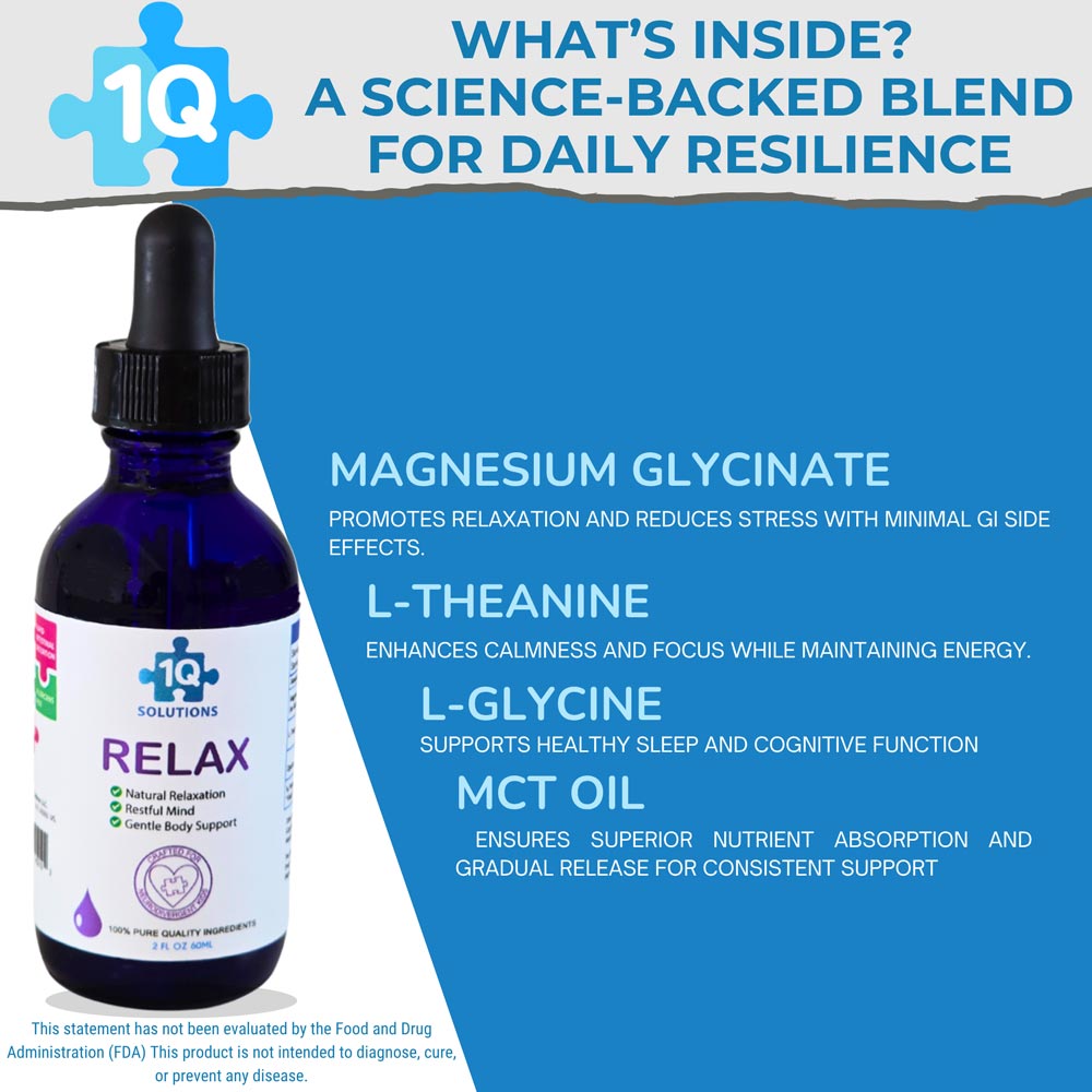 1Q Relax Multivitamin for Kids - Components